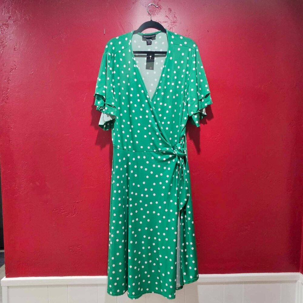 Ashley Stewart Wrap Around Maxi Dress Size 22/24 NWT